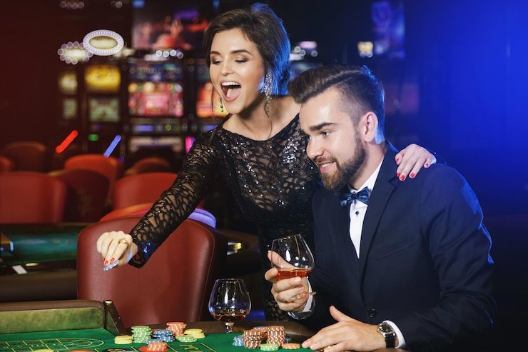 Kontrol permainan blackjack Bikini Paradise yang dioptimalkan untuk mobile